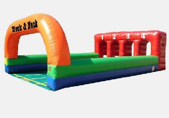 Inflatable horse pony picnic Team building corporate race game