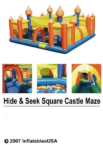 Inflatable Preschool Daycare Kids Funzone Playhouse